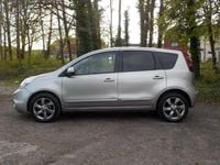 Begagnad Nissan Note N-TEC 90 HK (66 kW) 2011 Silver Halvkombi