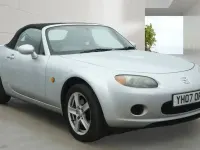 Used Mazda MX5 126 HP (92 kW) 2007 Silver Cabriolet