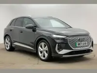 Used Audi Q4 e-tron S-Line 150 kW (204 HP) 2022 Black SUV