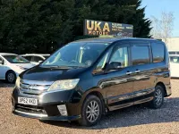 Usado Nissan Serena S 2013 Negro Monovolumen