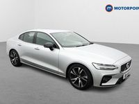 Used Volvo S60 R-Design 250 HP (183 kW) 2019 Silver Sedan