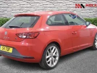 Used Seat Leon FR Sport 180 HP (132 kW) 2016 Red Coupe
