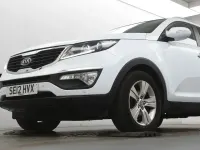 Used Kia Sportage 133 HP (97 kW) 2012 White SUV