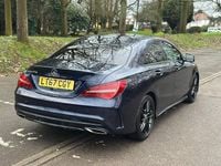 Used Mercedes CLA220 AMG line 2017 Blue Sedan