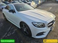 Used Mercedes E300 AMG Line Premium Plus 245 HP (180 kW) 2018 White Coupe