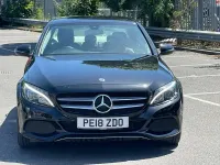 Used Mercedes C200 136 HP (100 kW) 2018 Black Sedan