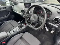 Used Audi A3 S-Line 150 HP (110 kW) 2016 Grey Hatchback