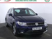 Second-hand VW Tiguan Match 150 CP (110 kW) 2019 Albastru SUV