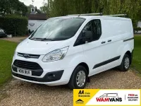 Used Ford Transit Custom Trend 123 HP (90 kW) 2016 White Van