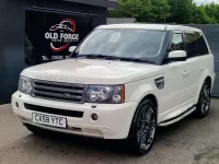 Used Land Rover Range Rover Sport HSE 2008 White SUV