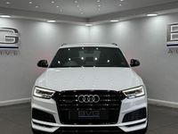 Used Audi Q3 Black Edition 184 HP (135 kW) 2017 White SUV
