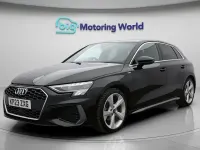 Used Audi A3 Sportback S-Line 150 HP (110 kW) 2023 Black Hatchback
