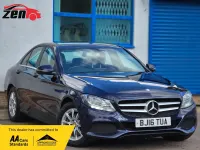 Used Mercedes C200 SE 2016 Blue Sedan