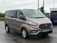 Used Ford Transit Custom Titanium 130 HP (95 kW) 2019 Silver Van