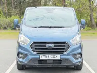 Gebraucht Ford Transit Custom Limited 130 PS (95 kW) 2018 Blau Van