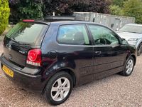 Used VW Polo Match 60 HP (44 kW) 2008 Black Hatchback