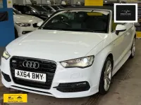 Used Audi A3 Cabriolet S-Line 184 HP (135 kW) 2015 White Cabriolet