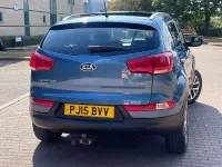 Used Kia Sportage 134 HP (98 kW) 2015 Blue SUV