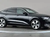 Used Audi e-tron Sportback S-Line 300 kW (408 HP) 2022 Black SUV