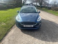 Used Ford Fiesta Titanium 95 HP (69 kW) 2020 Blue Hatchback
