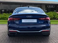 Used Audi A5 S-Line 163 HP (119 kW) 2023 Blue Coupe