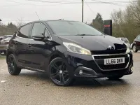 Used Peugeot 208 GT-line 110 HP (80 kW) 2016 Blue Hatchback