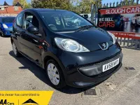 Used Peugeot 107 68 HP (50 kW) 2008 Black Hatchback