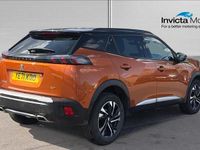 Used Peugeot 2008 GTi 131 HP (96 kW) 2021 Orange fusion metallic SUV