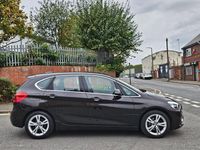 Used BMW 220 Luxury Line 2015 Brown Hatchback