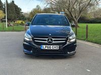 Used Mercedes B180 Executive 109 HP (80 kW) 2017 Black MPV