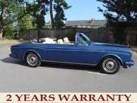 Used Rolls Royce Corniche 1985 Blue/cream