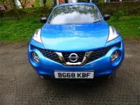 Used Nissan Juke 112 HP (82 kW) 2018 Blue SUV