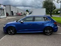 Used Audi S3 Sportback Performance 300 HP (220 kW) 2015 Blue Hatchback