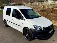 Used VW Caddy 102 HP (75 kW) 2012 White MPV