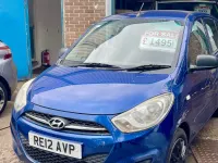 Used Hyundai i10 Classic 86 HP (63 kW) 2012 Blue Hatchback