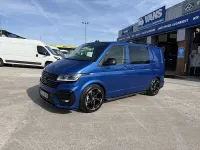Used VW T7 Highline 2024 Ravenna blue Van