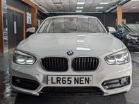 Used BMW 118 Sport Line 136 HP (100 kW) 2015 White Hatchback
