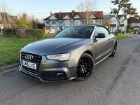 Used Audi A5 Cabriolet S-Line 2015 Grey Cabriolet