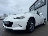 Used Mazda MX5 132 HP (97 kW) 2019 White Cabriolet