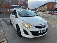 Used Vauxhall Corsa Edition 85 HP (62 kW) 2010 White Hatchback