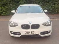 Used BMW 116 Sport Line 2014 White Hatchback