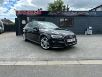 Usado Audi A3 S-Line 150 HP (110 kW) 2017 Preto Citadino