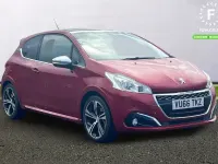 Used Peugeot 208 Prestige 208 HP (152 kW) 2016 Red Hatchback