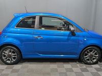 Used Fiat 500 S 69 HP (50 kW) 2019 Blue Hatchback