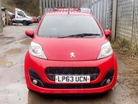 Used Peugeot 107 Active 67 HP (49 kW) 2014 Red Hatchback