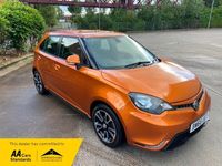Used MG MG3 106 HP (77 kW) 2017 Orange Hatchback
