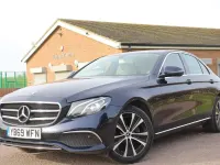 Used Mercedes E300 SE 2019 Blue Sedan