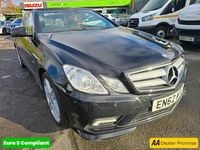 Used Mercedes E250 2013 Black Cabriolet
