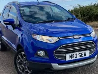 Used Ford Ecosport Titanium 125 HP (91 kW) 2016 Blue SUV