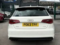 Used Audi A3 S-Line 2013 White Hatchback